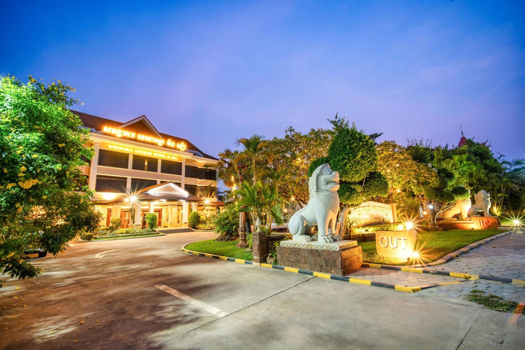 Khemara Angkor Hotel&Spa Siem Reap Bagian luar foto