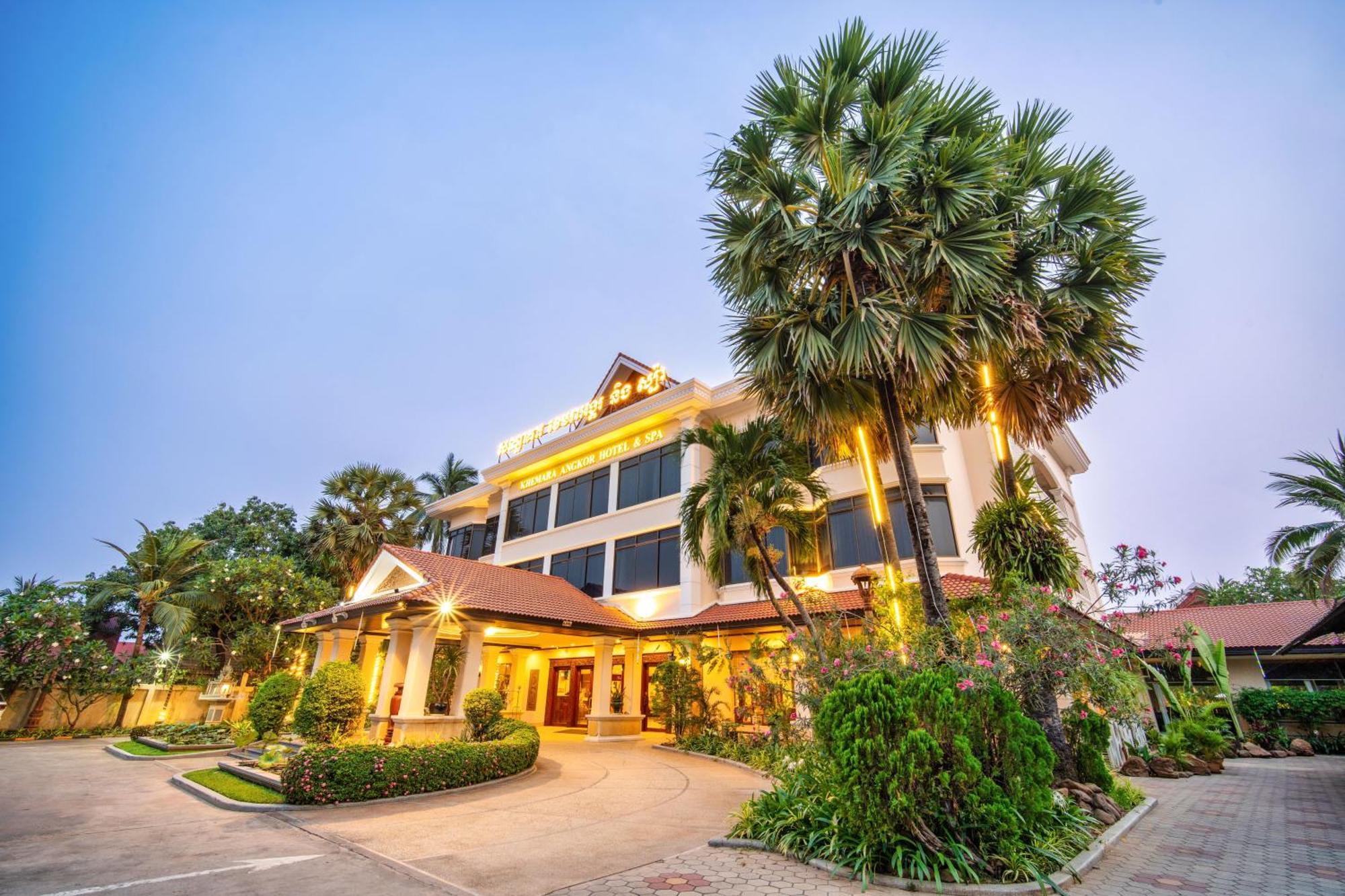 Khemara Angkor Hotel&Spa Siem Reap Bagian luar foto
