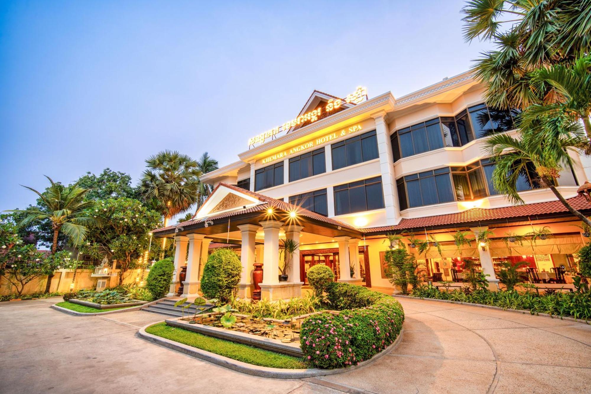 Khemara Angkor Hotel&Spa Siem Reap Bagian luar foto