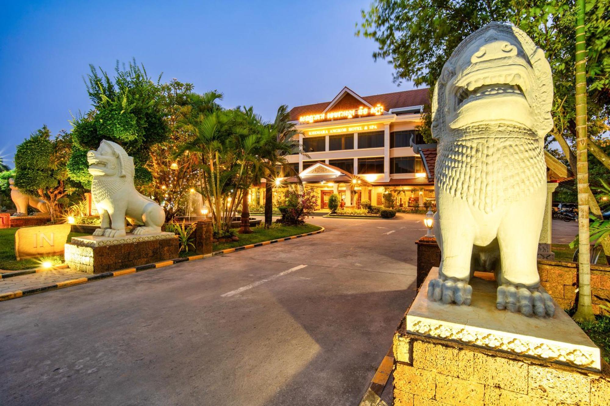 Khemara Angkor Hotel&Spa Siem Reap Bagian luar foto