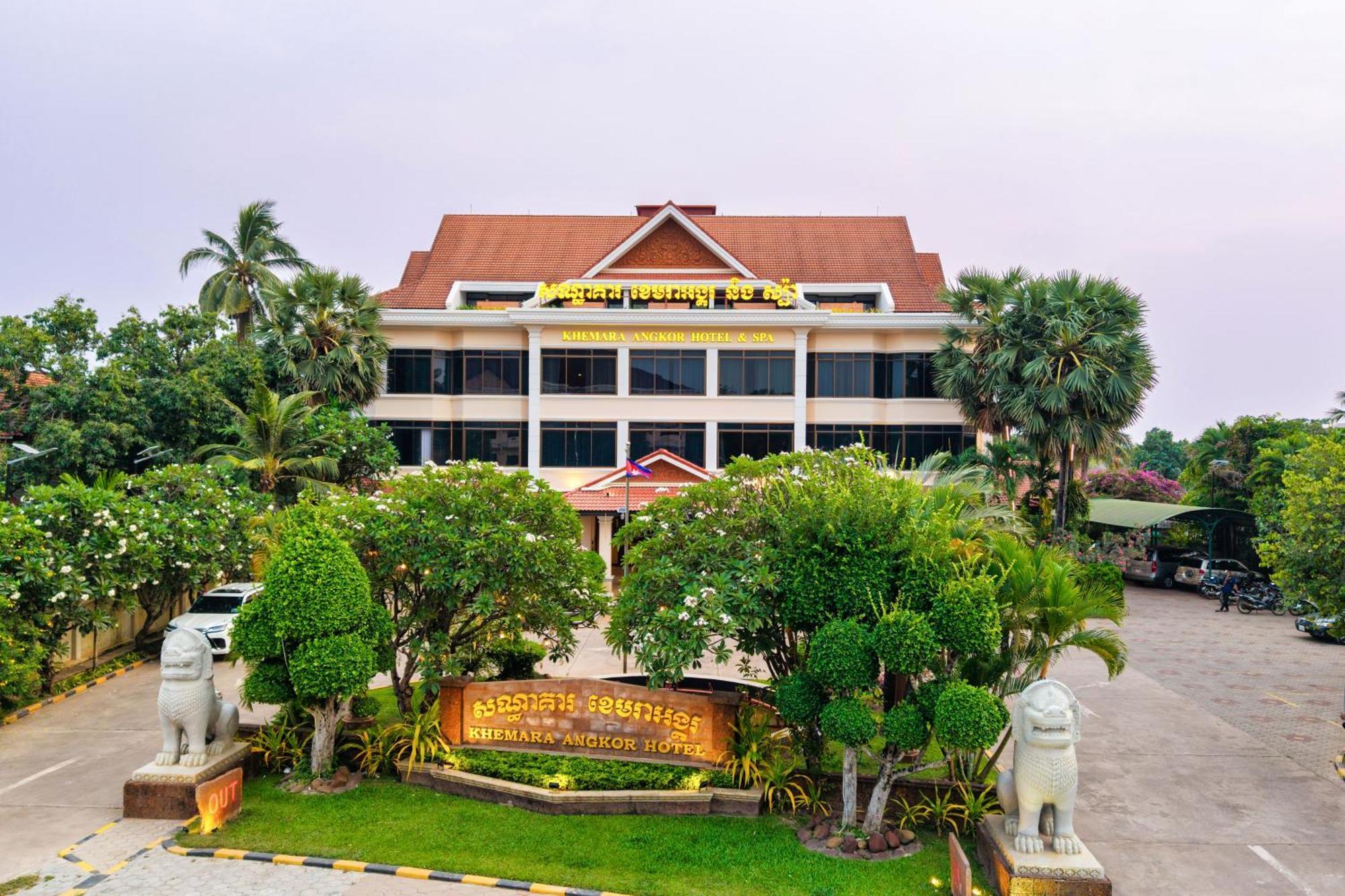 Khemara Angkor Hotel&Spa Siem Reap Bagian luar foto