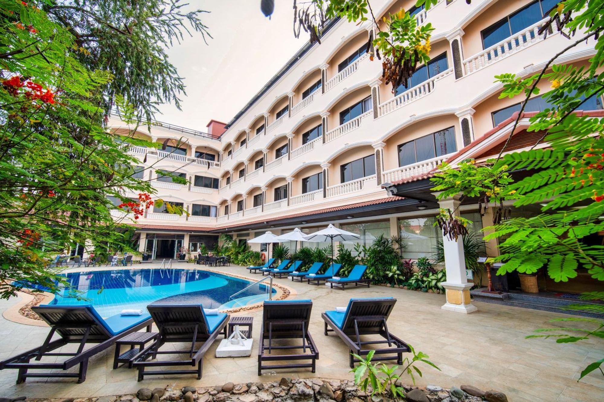 Khemara Angkor Hotel&Spa Siem Reap Bagian luar foto