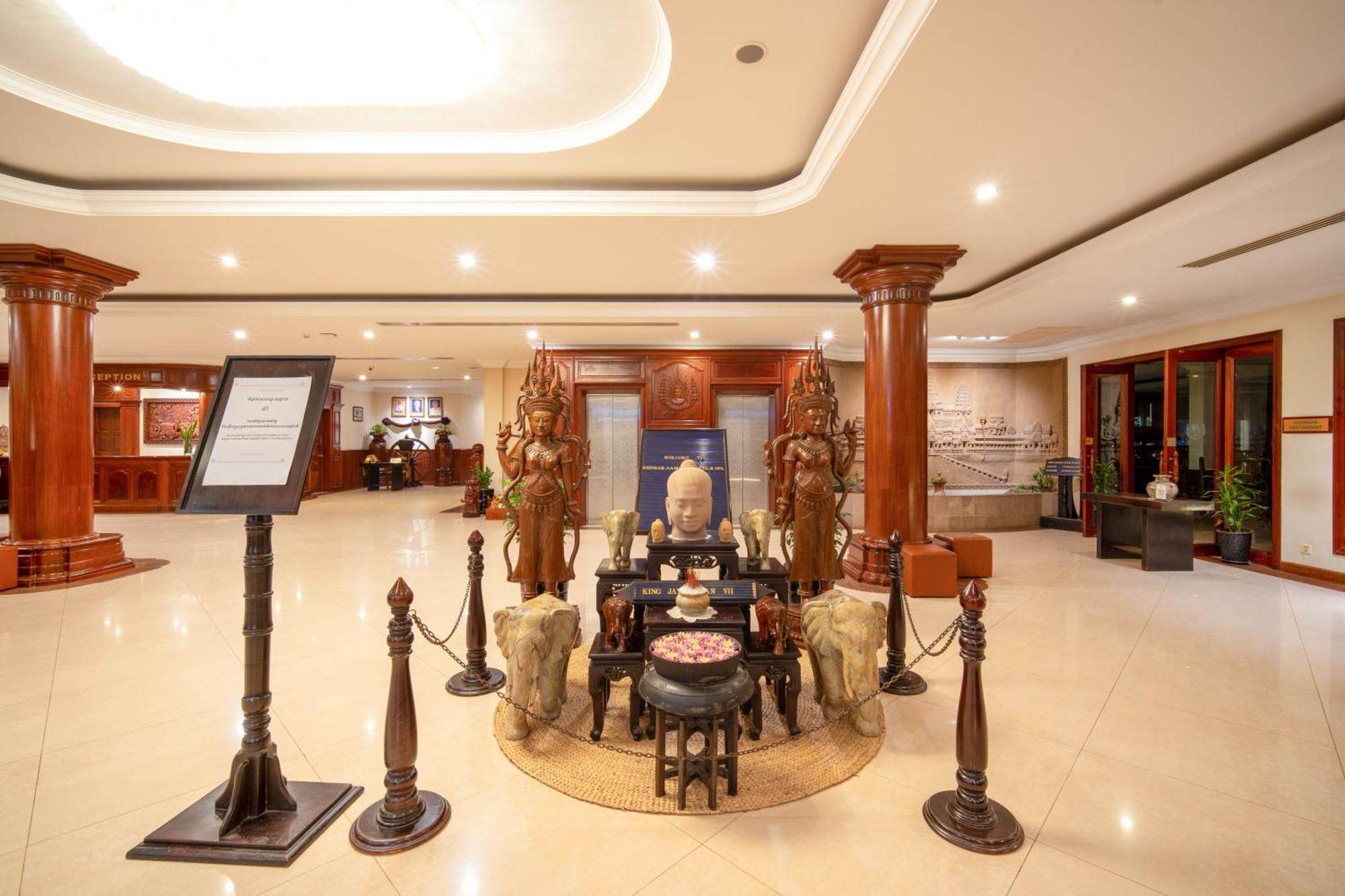Khemara Angkor Hotel&Spa Siem Reap Bagian luar foto