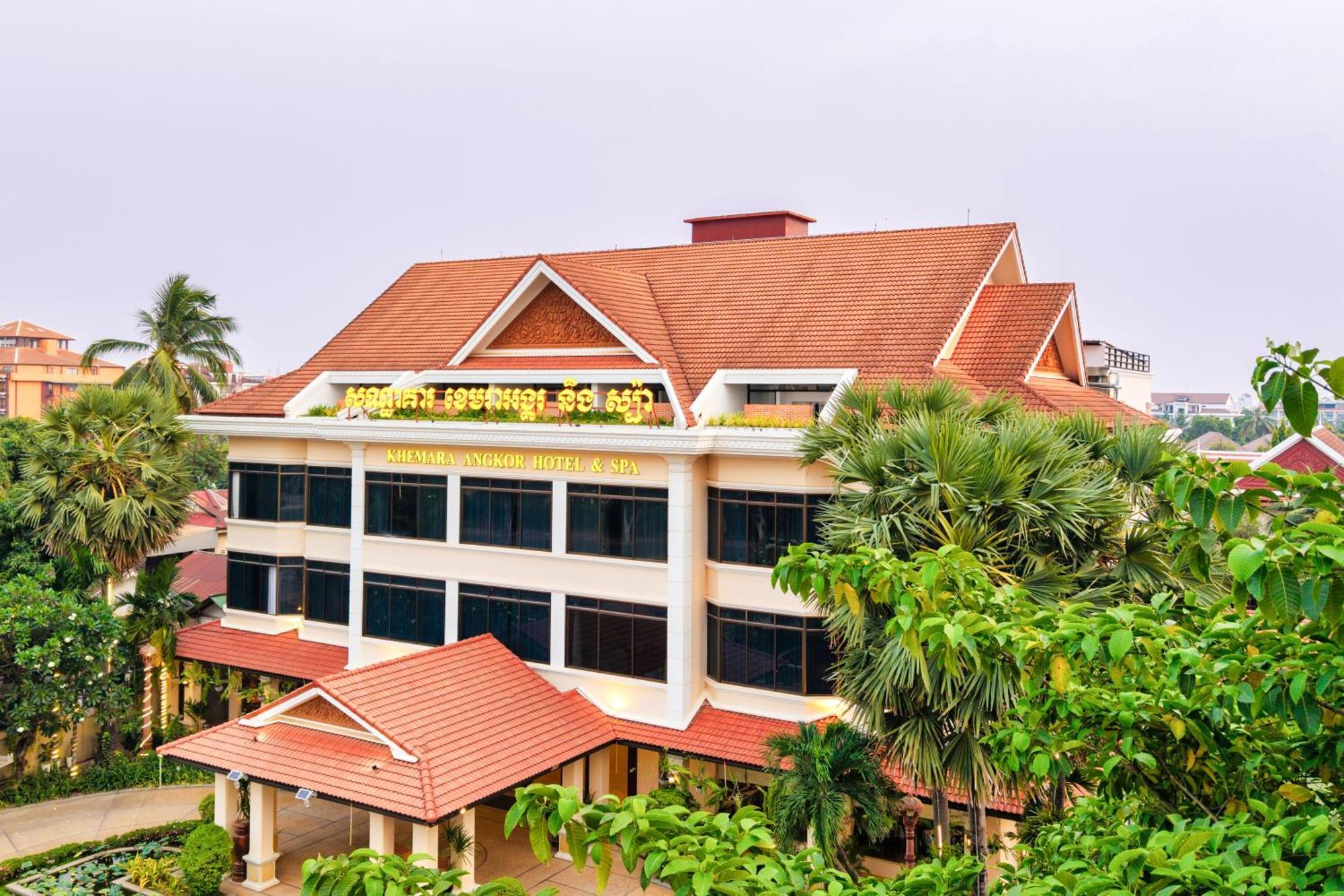 Khemara Angkor Hotel&Spa Siem Reap Bagian luar foto